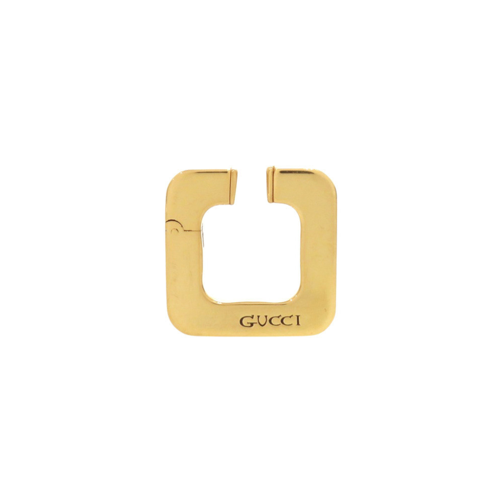 Gucci Square Ear Cuff Gold Metal 1556GUCCI